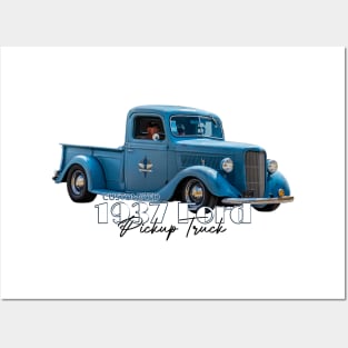 Customized 1937 Ford Pickup Truck Posters and Art